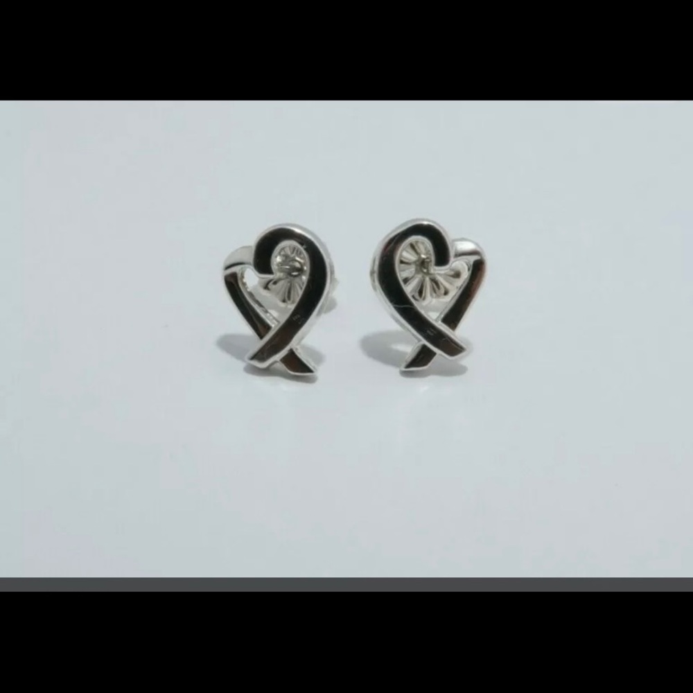 Tiffany heart earrings
